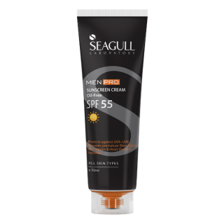 ضدآفتاب SPF55 فاقد چربی آقایان MEN PRO سی‌گل