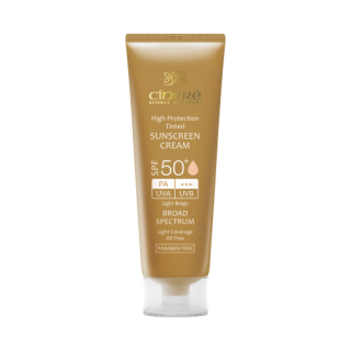 ضدآفتاب +SPF50 رنگی انواع پوست سینره