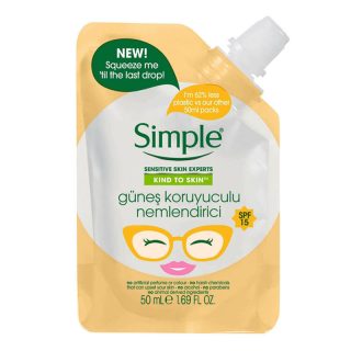 کرم مرطوب کننده و ضد آفتاب سیمپل