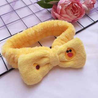 هدبند فانتزی حوله ای میشا طرح جوجه اردک