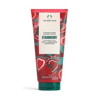 اسکراب حمام توت فرنگی بادی شاپ