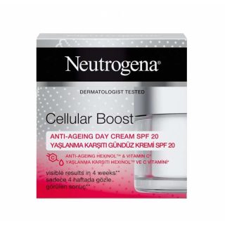کرم روز ضد چروک سلولار بوست نوتروژینا حاوی SPF20