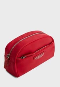کیف آرایش دو زیپ مانگو رنگ قرمز