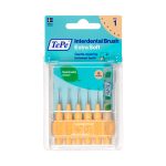 مسواک بین دندانی اکسترا سافت 6 عددی سایز 1 رنگ نارنجی تپه