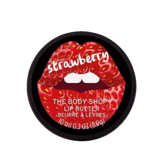 کره لب مرطوب کننده بادی شاپ عصاره توت فرنگی