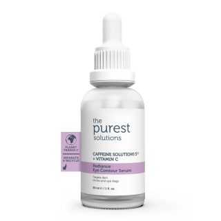 سرم دور چشم کافئین و ویتامین سی پیورست سولوشن