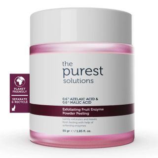 پودر آزلائیک اسید 0.6% لایه بردار و پاک کننده آنزیمی پیورست سولوشن